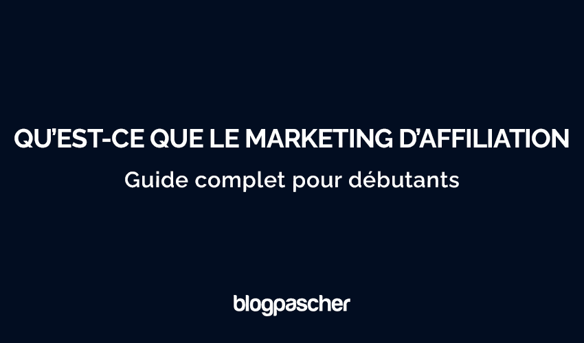 découvrez notre guide complet sur le marketing d'affiliation destiné aux débutants. apprenez les bases, les stratégies efficaces et les meilleures pratiques pour réussir dans ce domaine passionnant et rentabiliser vos efforts en ligne.