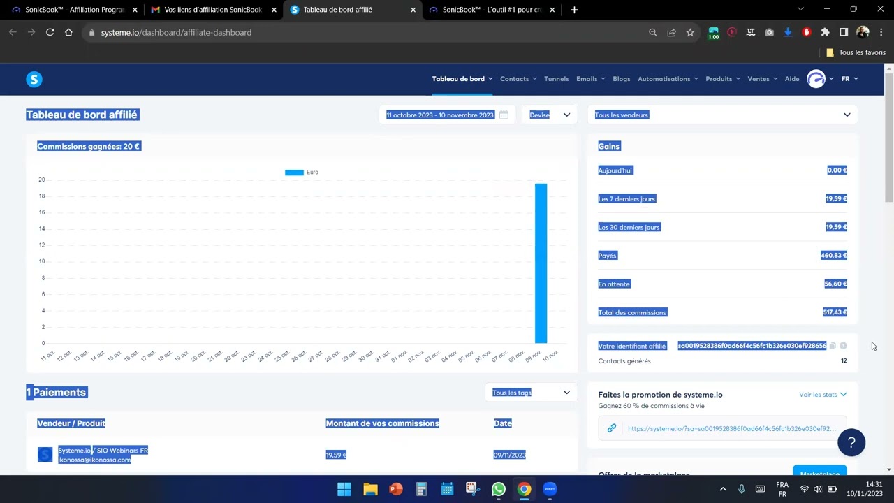 découvrez tout ce qu'il faut savoir sur les paiements d'affiliation : comment ça fonctionne, les méthodes de paiement, et les astuces pour maximiser vos revenus grâce à l'affiliation. rejoignez le monde du marketing d'affiliation et faites prospérer votre activité en ligne !