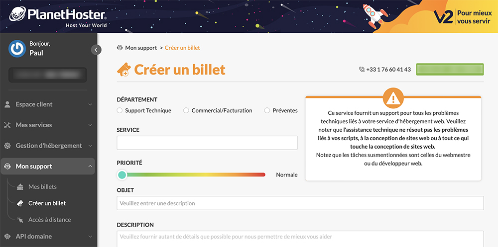 découvrez planethoster, votre hébergeur web fiable et performant. profitez d'une large gamme de solutions d'hébergement adaptées à tous vos besoins, alliées à un support client de qualité et des technologies de pointe pour propulser votre présence en ligne.