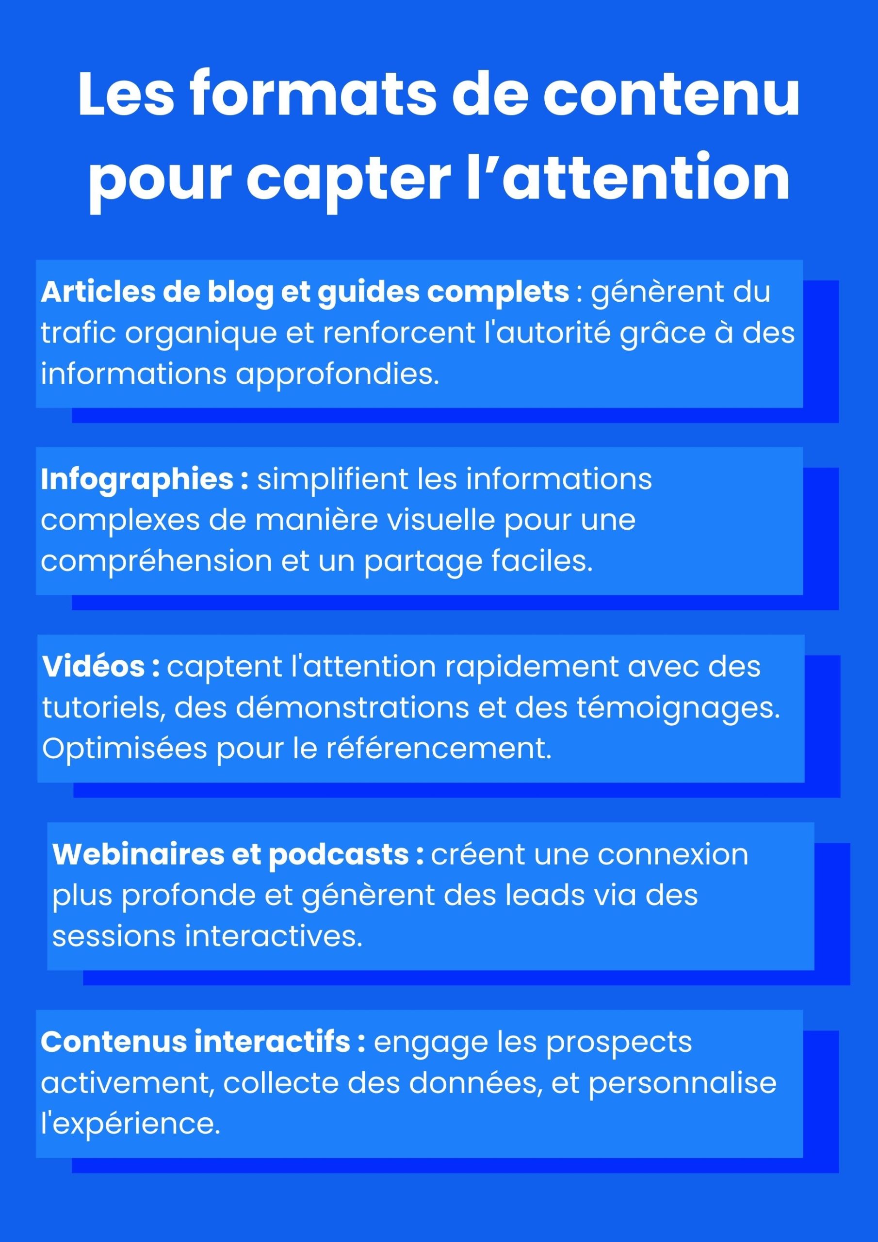 découvrez comment capter l'attention de votre audience grâce à des stratégies de contenu percutantes et engageantes. apprenez à créer des messages captivants qui retiennent l'intérêt et suscitent l'engagement, pour améliorer votre communication en ligne.