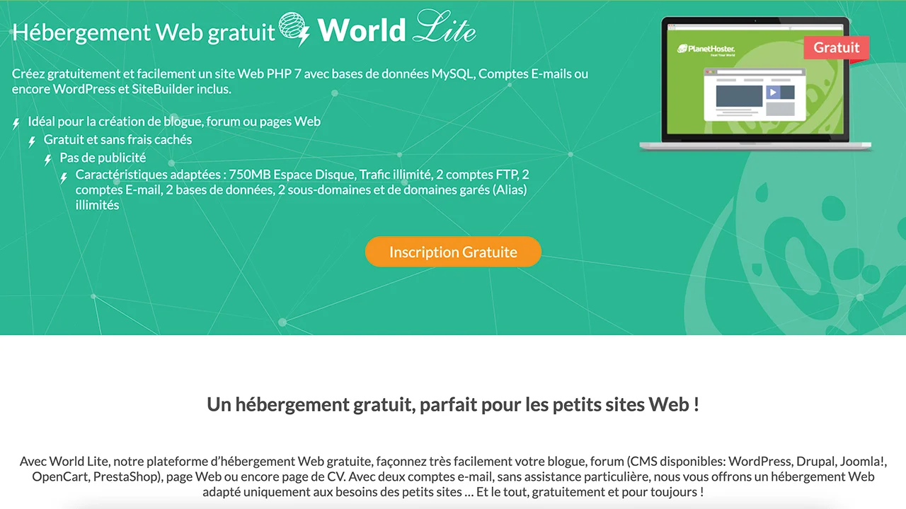 découvrez planethoster, votre hébergeur web fiable et performant. profitez de solutions d'hébergement sur mesure, d'un support technique réactif et de fonctionnalités avancées pour propulser votre site internet.