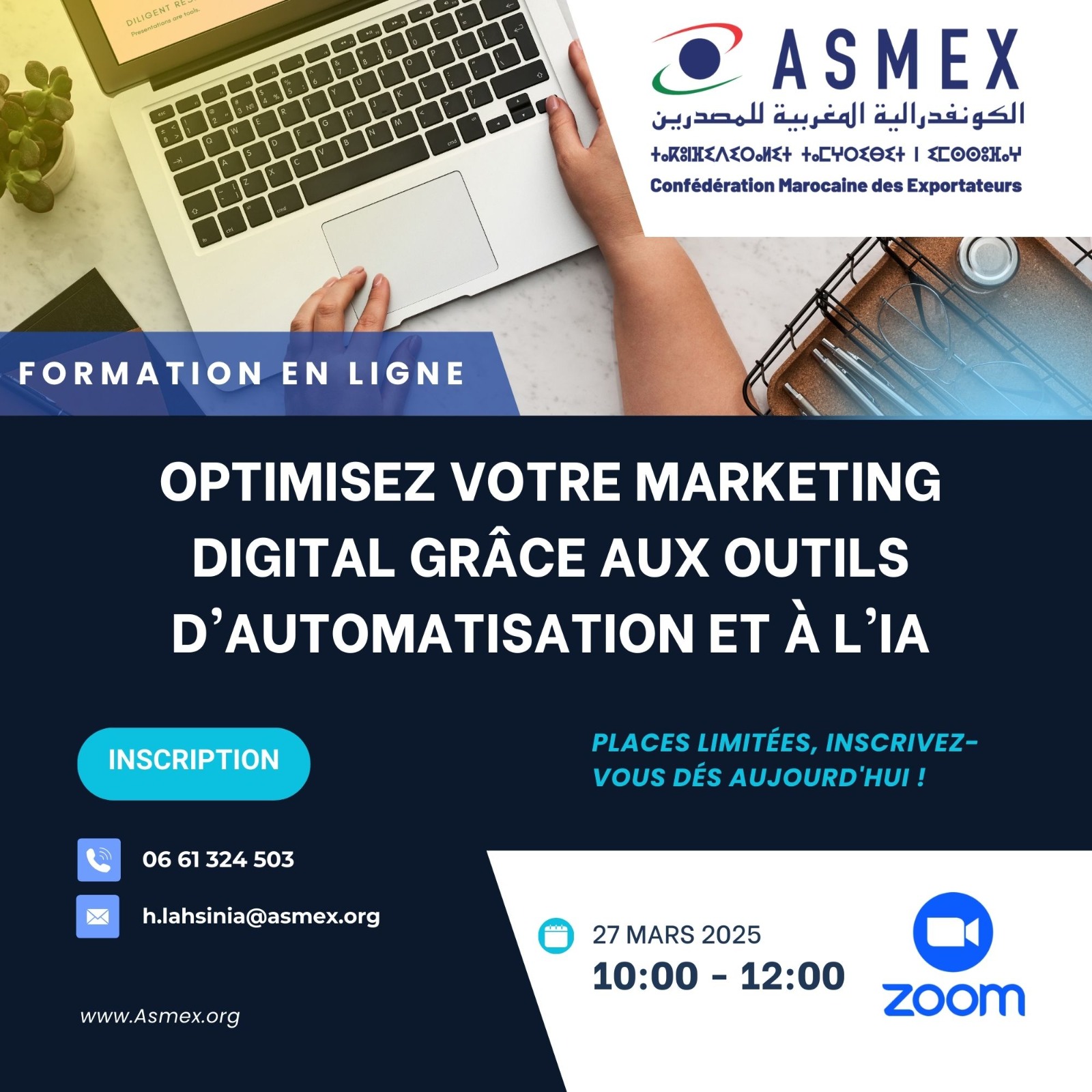 découvrez notre formation en marketing digital axée sur l'intelligence artificielle. apprenez à intégrer des outils ia dans vos stratégies marketing, améliorer votre cible et optimiser vos campagnes pour des résultats maximaux.